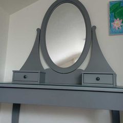 Hemnes Vanity Desk and Mirror