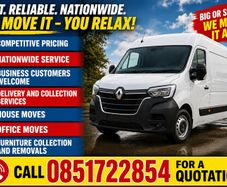 man with a van/ nationwide courier service