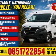 man with a van/ nationwide courier service