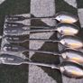 6 X Robert Stebbings Fiddle Pattern Victorian Teaspoons(153 grams) Image 9