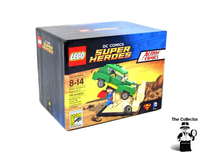 Lego Super Heroes Superman SDCC 2015 Limited Edition DC Action Comics #1 New Sealed Very rare Number 1101 of 1500