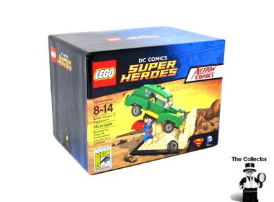 Lego Super Heroes Superman SDCC 2015 Limited Edition DC Action Comics #1 New Sealed Very rare Number 1101 of 1500
