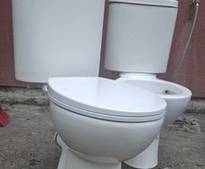 Toilets (never fitted)