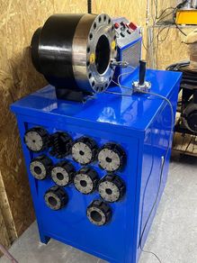 Hydraulic hose crimper