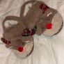Reindeer slippers uk6 Toddler Image 2