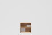 Open Bookcase Desk High (725mm) -  2 Levels