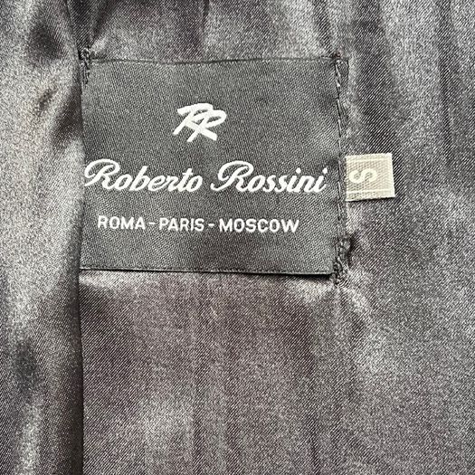 Coat fur coat Italian designer jacket with studs