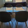 Dinning table and 4 chairs Image 2
