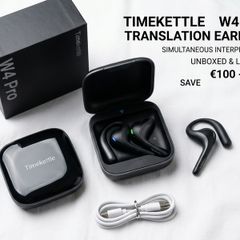 Brand New Timekettle W4 Pro AI Earbuds Box Opened Once