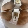 Vintage Dr Scholls Wooden Sandals Image 2