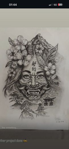 Handmade drawing