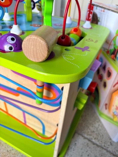 Hape Country Critters Wooden Activity Cube