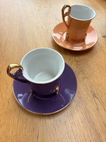 Set of 6 coffee cups