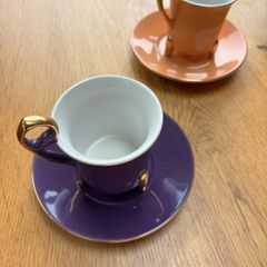 Set of 6 coffee cups