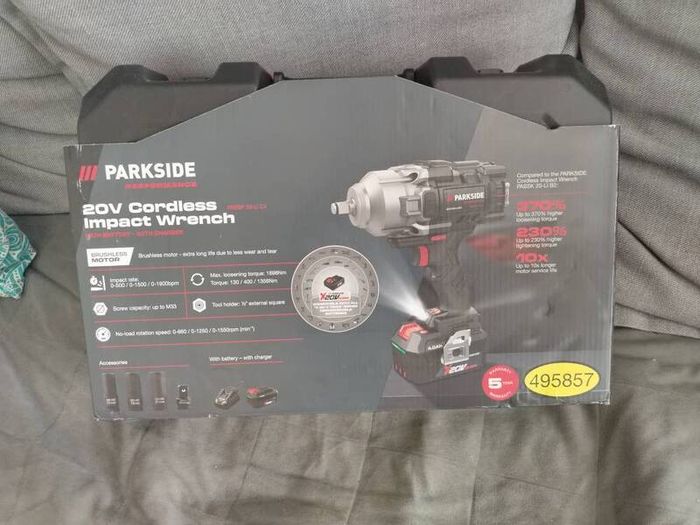Parkside performance impact wrench