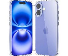 For Apple iPhone 16 Shockproof Transparent Gel Case