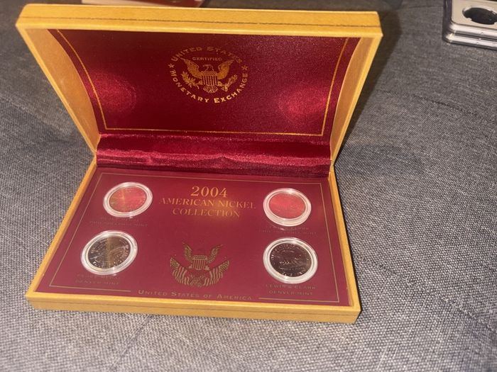 American Nickel Collection 2004 Peace Medal Lewis & Clark 4 Pack