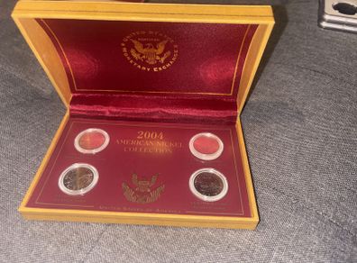 American Nickel Collection 2004 Peace Medal Lewis & Clark 4 Pack