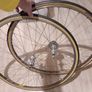 7 speed 80s tubular wheelset rim brake Image 2