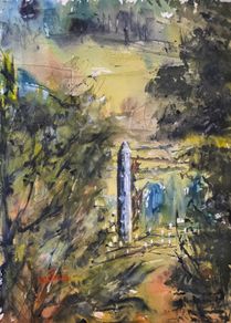 glendalough watercolour