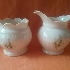 Donegal Parian ware Sugar & Milk Jug+ Others