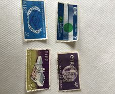 4 Irish stamps from 1960s