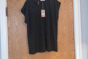 Gallery Black   Sleevless Top  S.M. 12-14.   B.N.W.T
