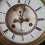 Stunning antique victorian marble clock Moulinie Geneva Switzerland Swiss Image 3