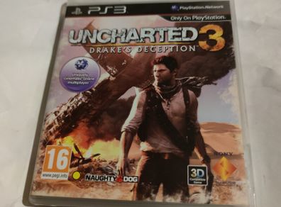 Uncharted 3 Drakes Deception Ps3 Game.