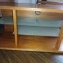 Solid wood tv unit extra wide Image 3