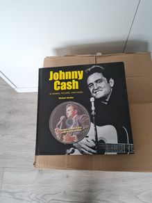 johnny cash book with cd