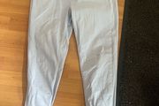 Oasis pale sky blue skinny jeans ankle length with zips