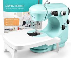 Sewing Machine for Beginners with Extension Table, Portable Handheld Mini Sewing Machine with Sewing Machine Accessories, Easy Home Stitch Automatic Sewing Machine for Travel, Beginners, DIY (FREE POSTAGE)