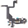 For Apple iPhone 13 Pro Charging Port Flex Cable Replacement - Black Image 3