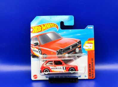 Hot Wheels '73 Honda Civic Custom, new.