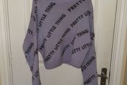 Pretty little thing ladies crop jumper