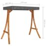 Swing Frame with Anthracite Roof Spruce Wood with Teak Finish Image 5