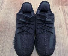 black yeezys