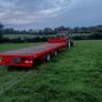 35ft bale/flat trailer Image 5