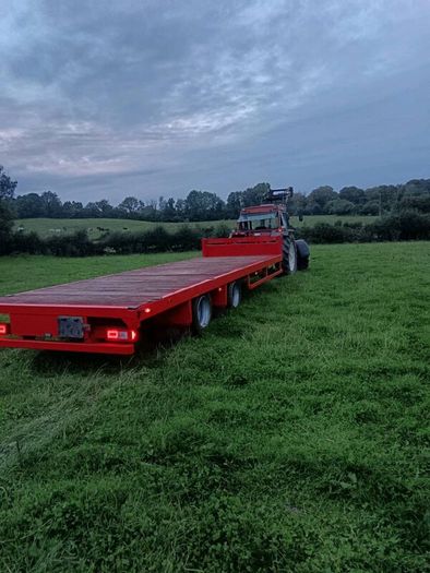 35ft bale/flat trailer