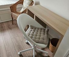Desk and chair