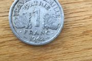 World War 2 French coin