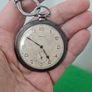 Vintage Silver Swiss Made Doxa Military Pocket Watch 1920s Image 2