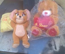 Tom & Jerry and New Sealed 'I Love You' Bear