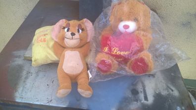 Tom & Jerry and New Sealed 'I Love You' Bear