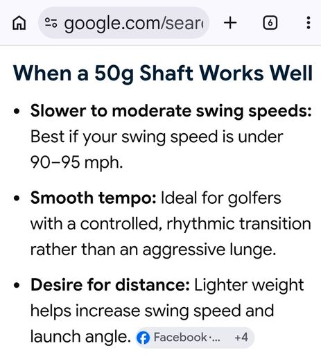 Driver Shaft