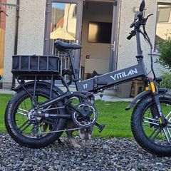 I7 Pro Folding Full Suspension Electric Bike