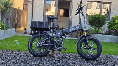 I7 Pro Folding Full Suspension Electric Bike