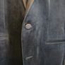 Mens navy velvet tuxedo jacket Image 2