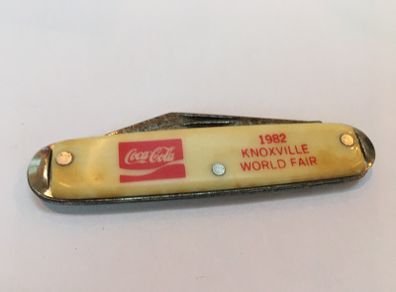 Coca Cola 1982 Knoxville World Fair Pocket knife